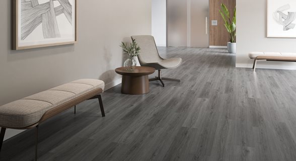 Non-PVC plank and tile